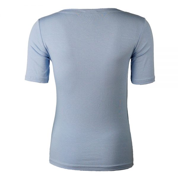 Basic-T-Shirt hellblau 34047433